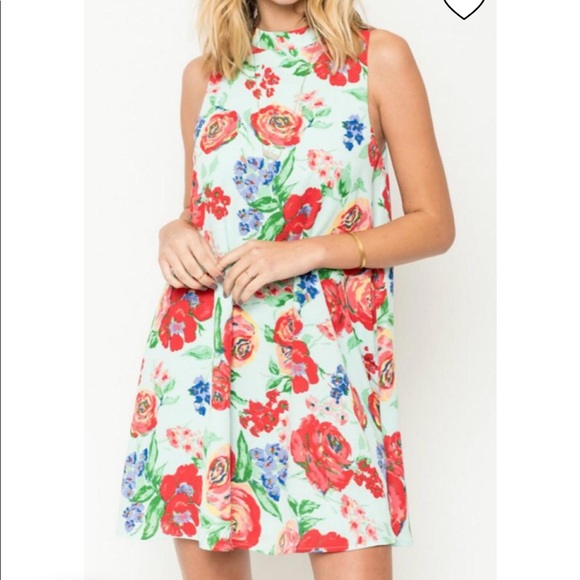 Everly Dresses & Skirts - EVERLY Floral Swing Dress